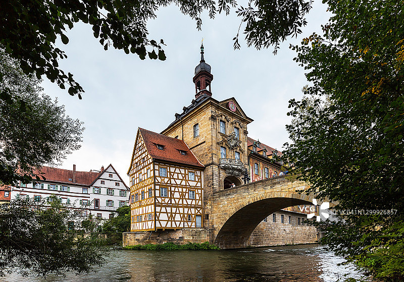 班贝格市政厅（德国巴伐利亚州）图片素材