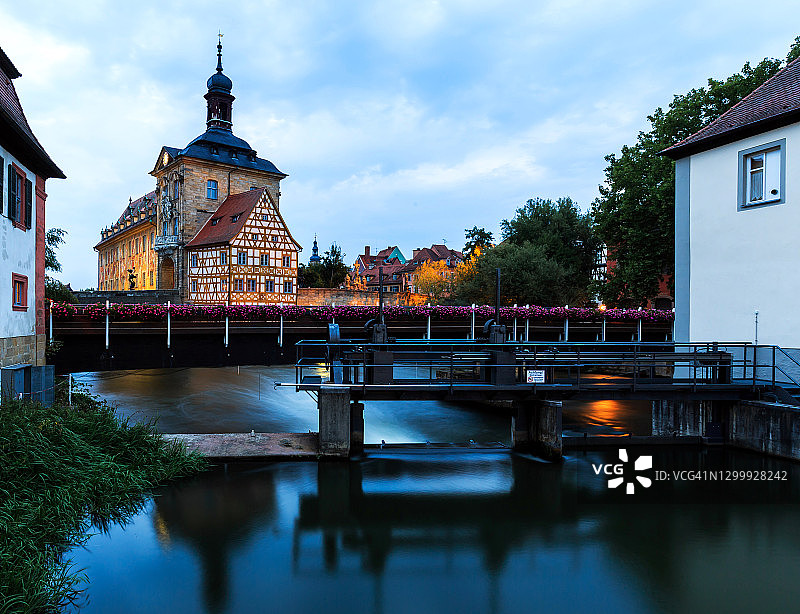 班贝格市政厅（德国巴伐利亚州）图片素材