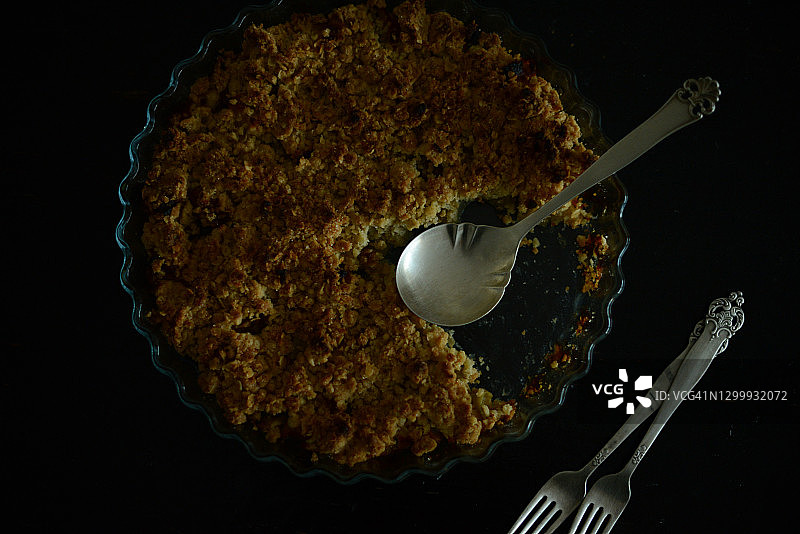 苹果酥皮馅饼图片素材