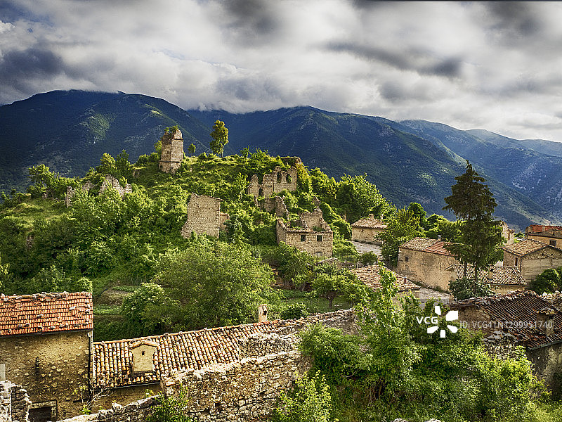 意大利阿布鲁佐拉奎拉的斯坎诺图片素材