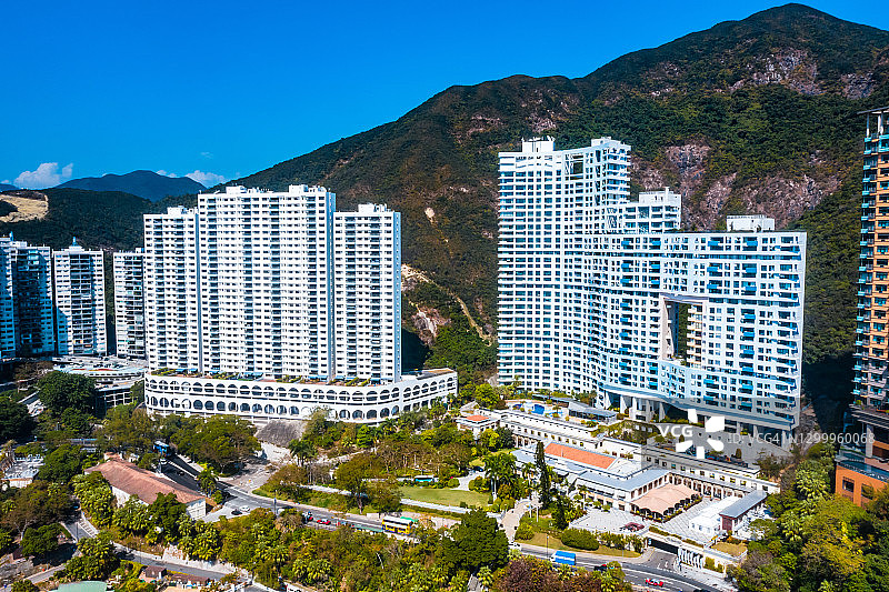 香港浅水湾的豪华公寓图片素材