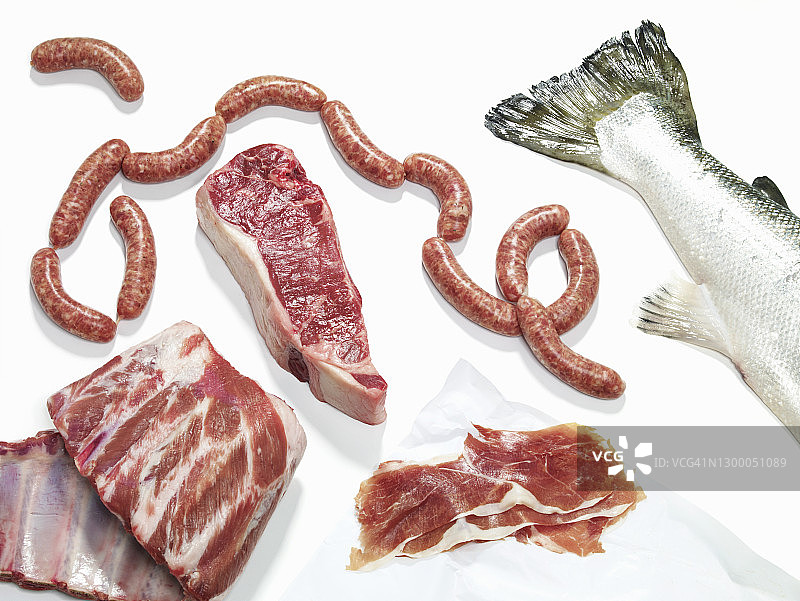 肉类和鱼图片素材