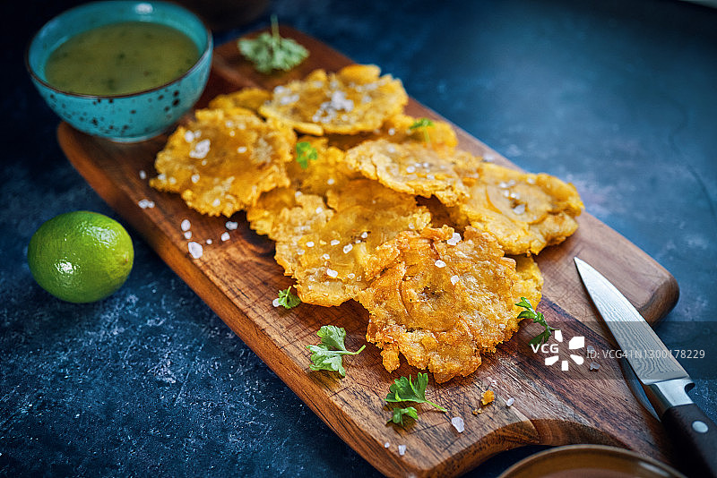 波多黎各炸大蕉图片素材