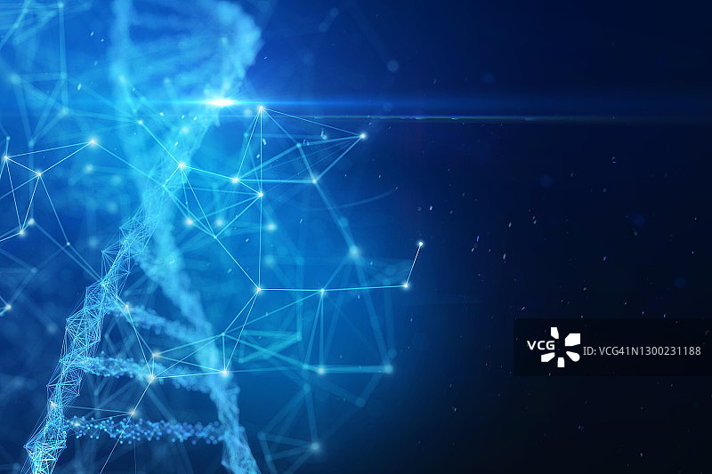 摘要生物技术DNA与网络图片素材