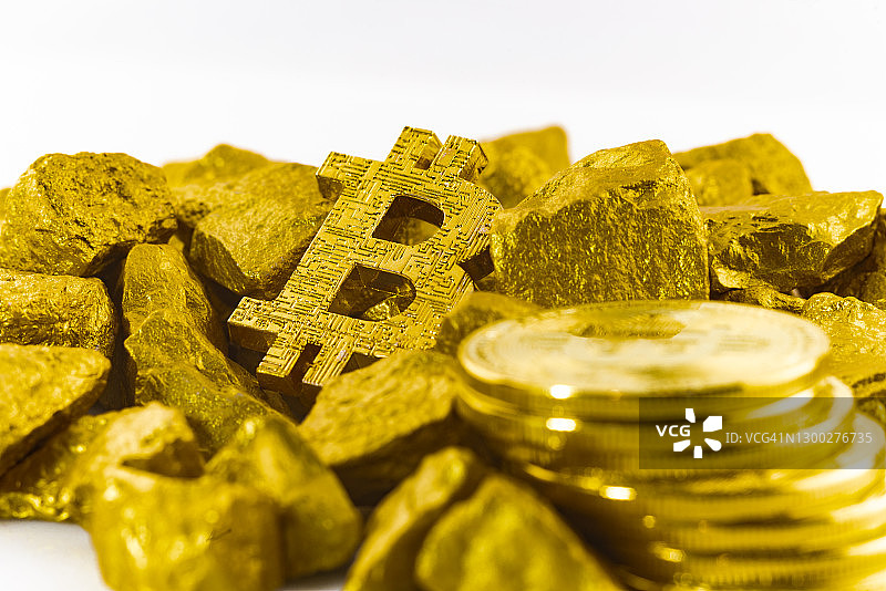 比特币投资照片图片素材