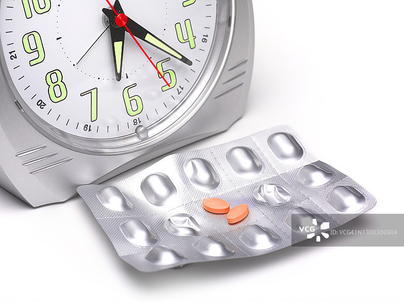 泡罩包装药丸图片素材