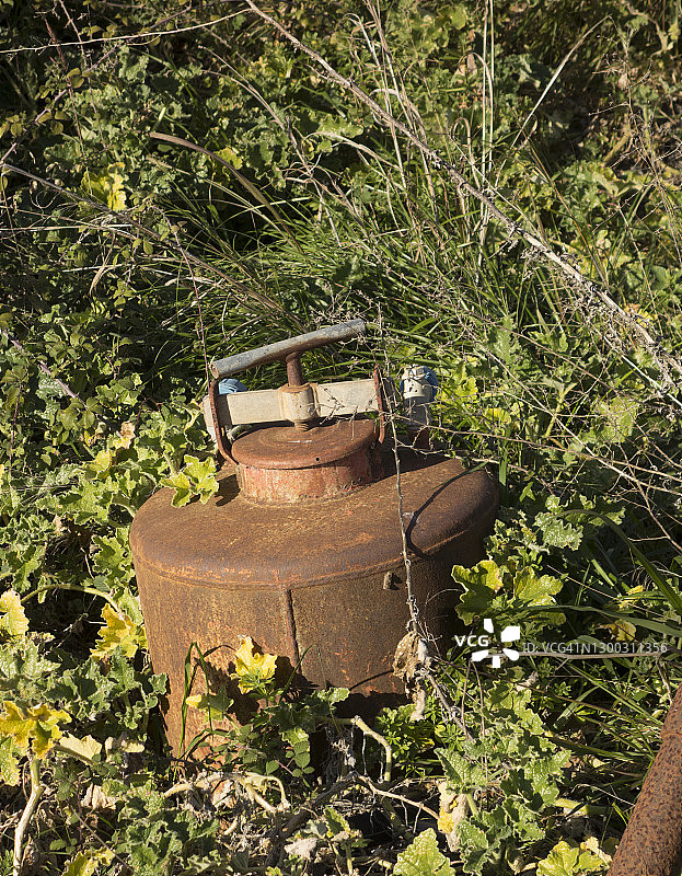 用于混合农用化学品的容器 - 农药或肥料图片素材