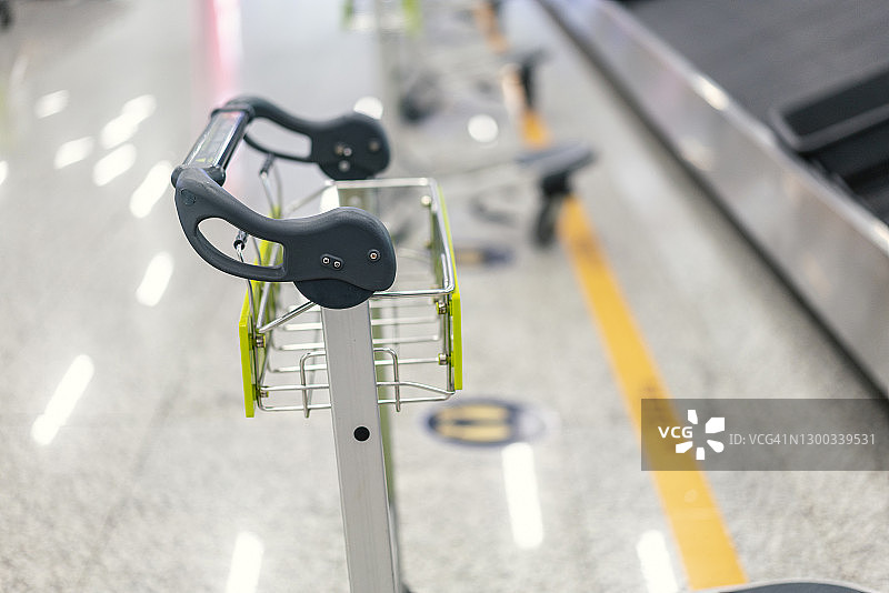 机场的传送带图片素材