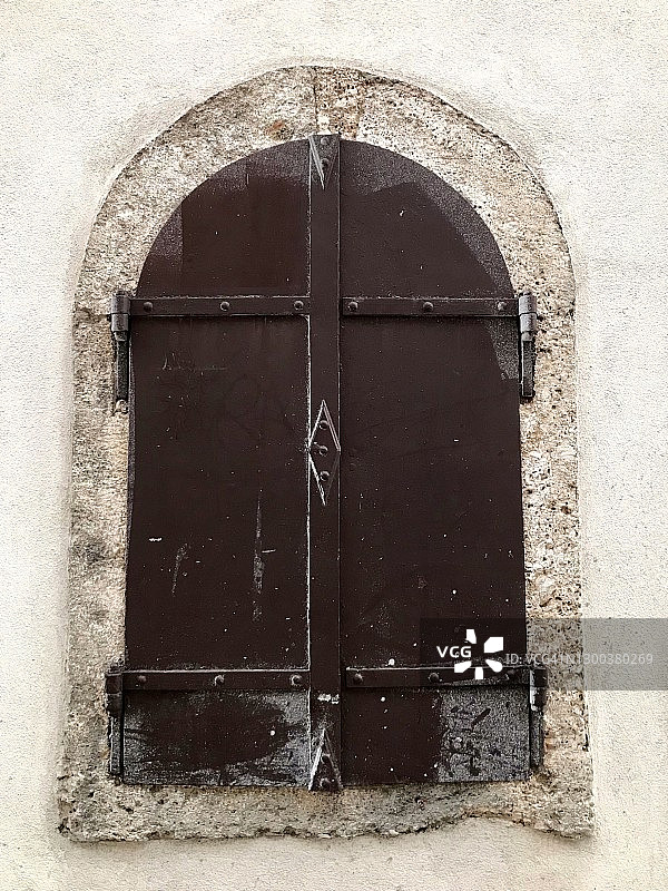 传统老式木窗图片素材