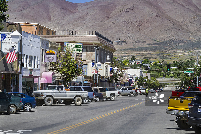 美国内华达州温尼木马卡商业区图片素材