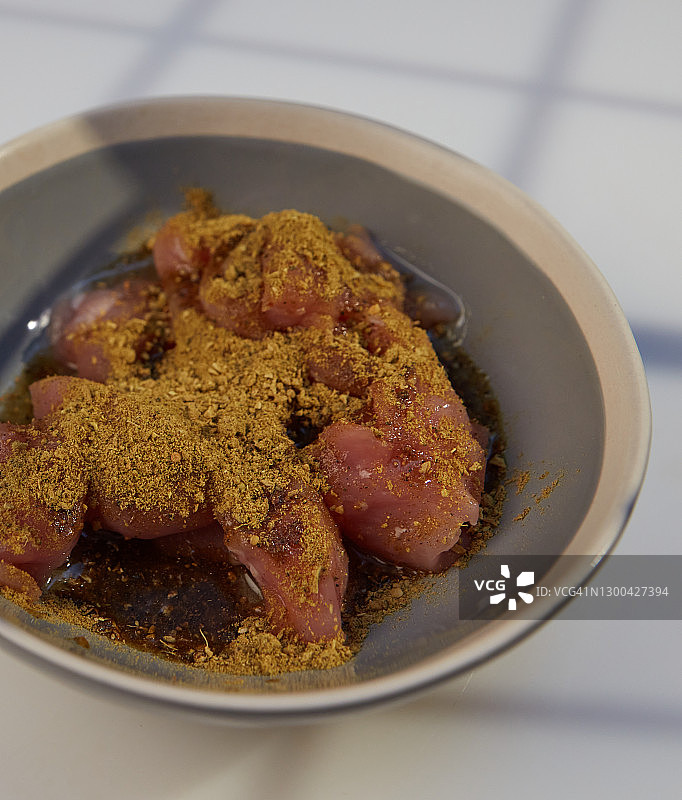 印度综合香料图片素材