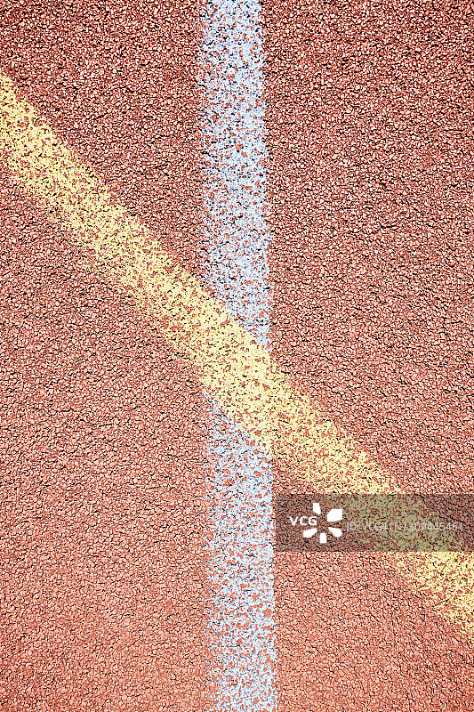运动场地线条俯视图图片素材