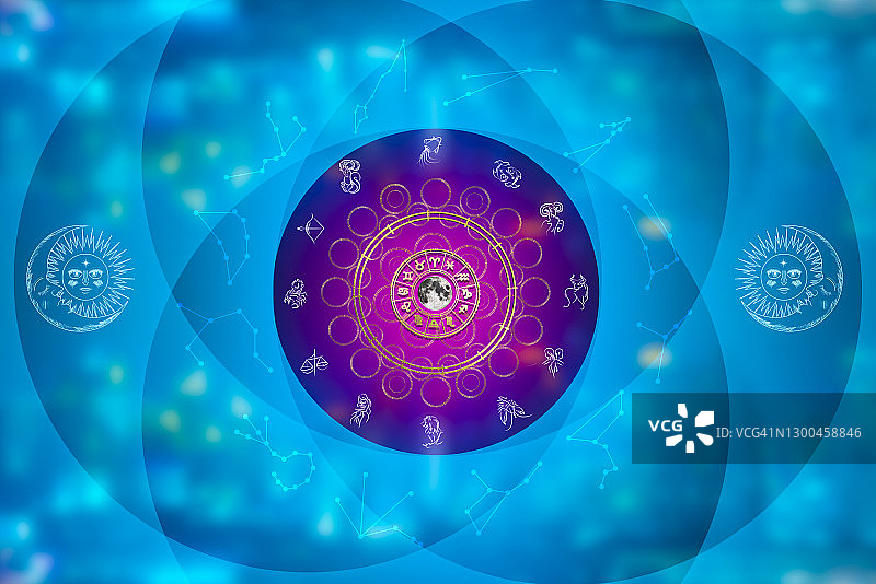 包含星座、概念、预测、星座运势、信仰的占星图片素材