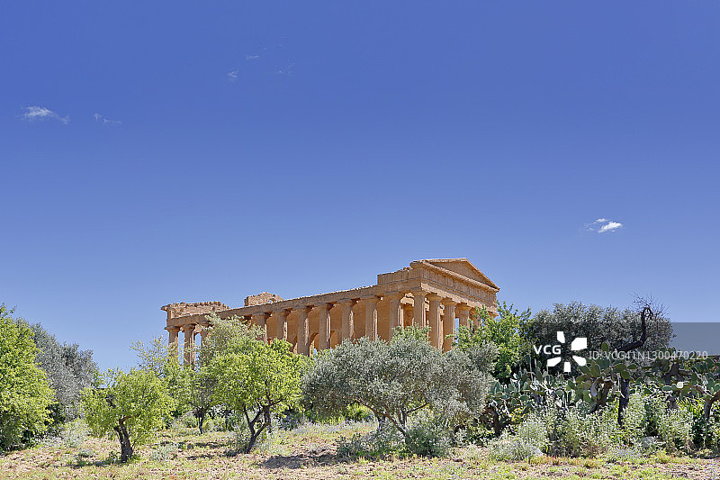 西西里岛神殿谷图片素材