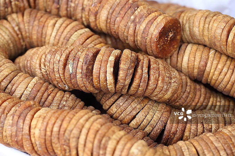 无花果干特写图片素材