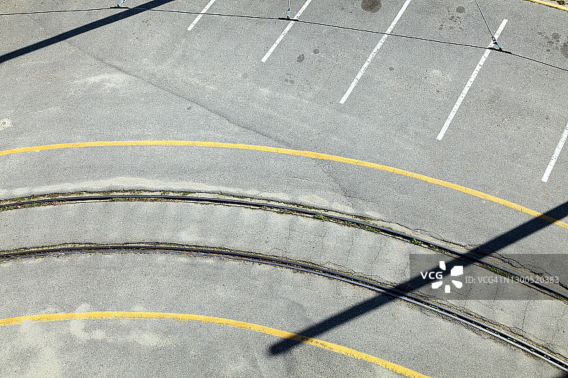 有轨电车轨道图片素材