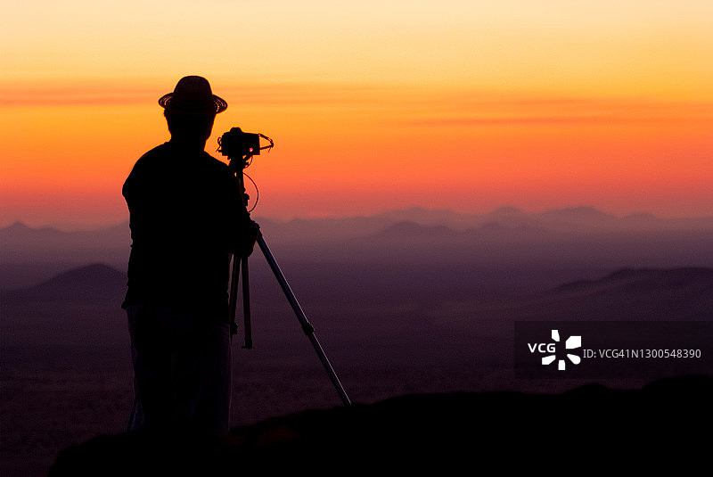 沙漠摄影师图片素材