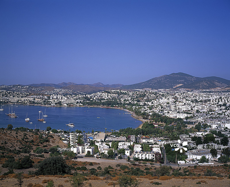 博德鲁姆城市景观图片素材