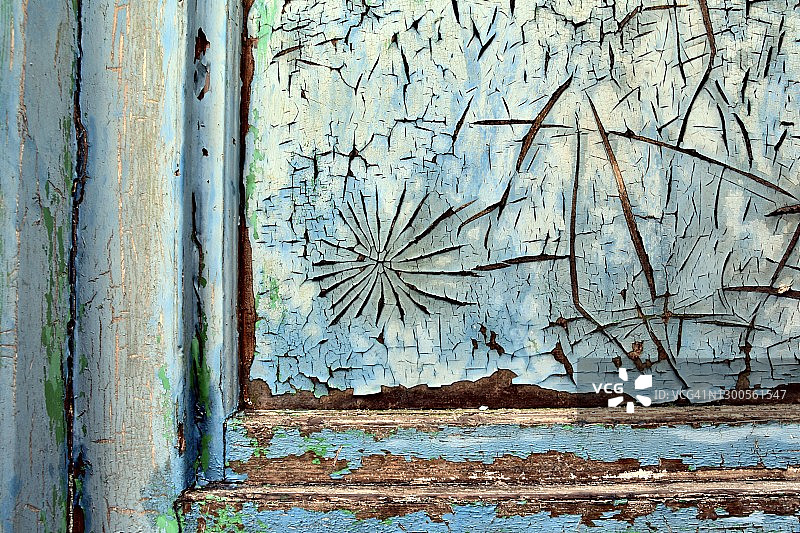 疯狂的蓝色油漆图片素材