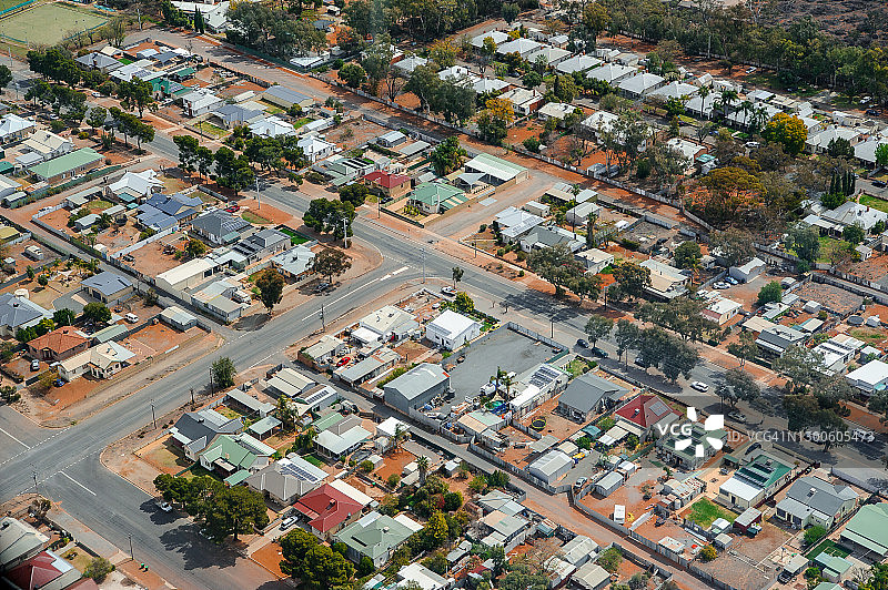 澳大利亚郊区与城市鸟瞰图片素材