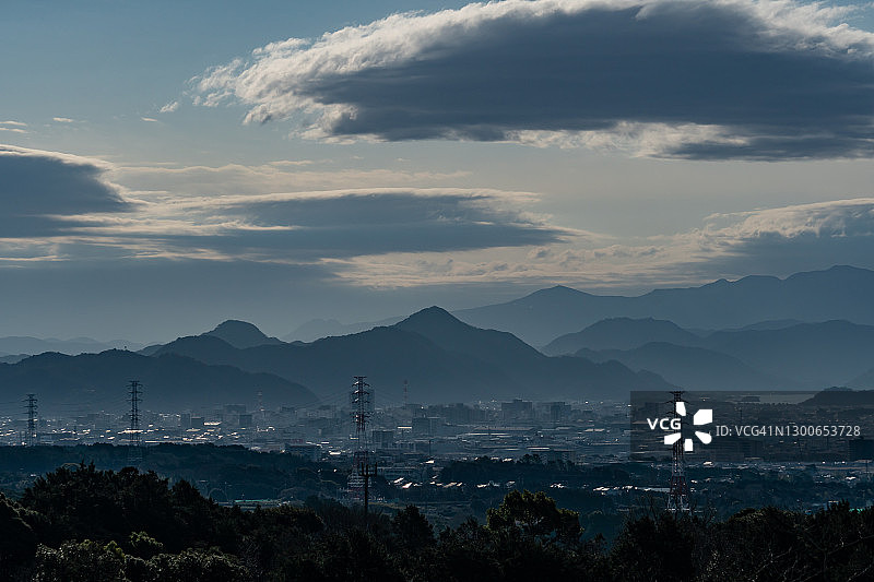 日本静冈县沼津市风光图片素材