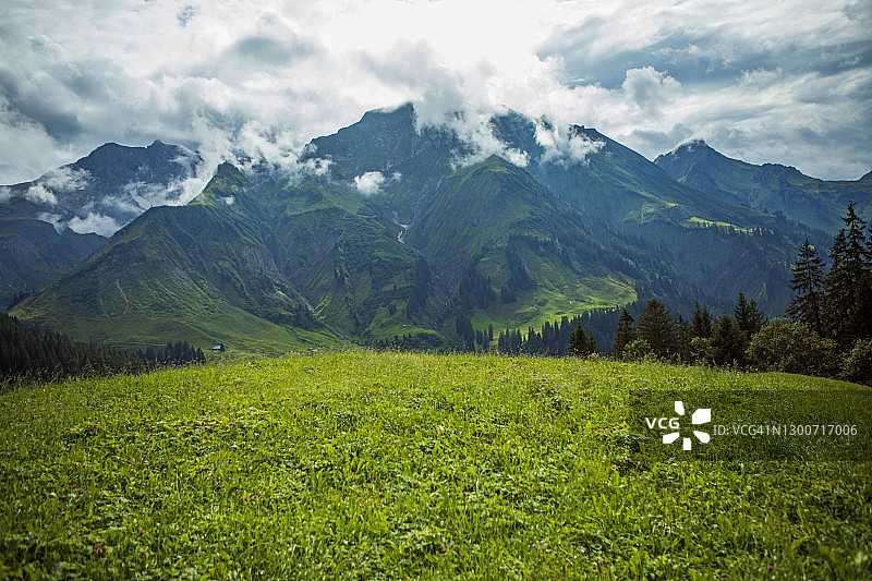 美丽的奥地利乡村景观图片素材
