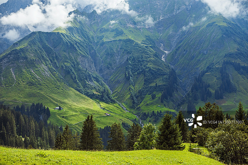 美丽的奥地利乡村景观图片素材