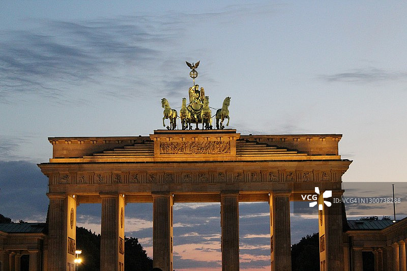 勃兰登堡门图片素材