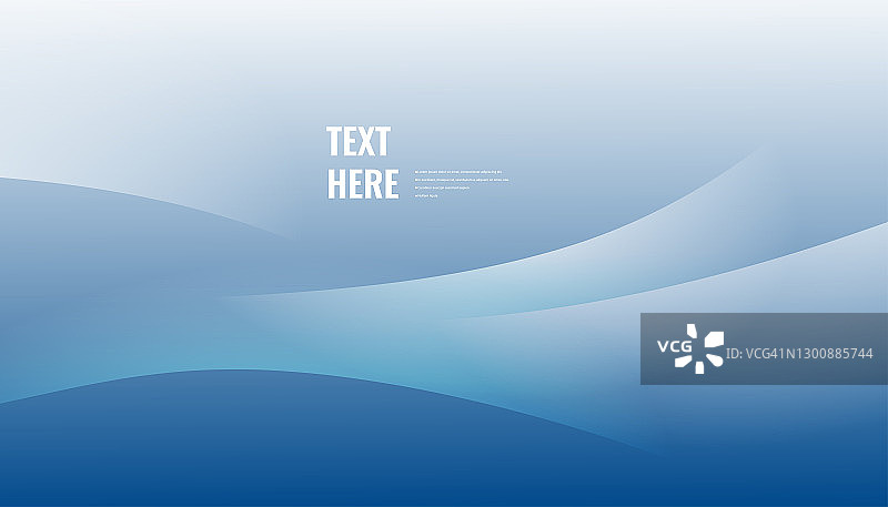 抽象蓝色波浪背景图片素材