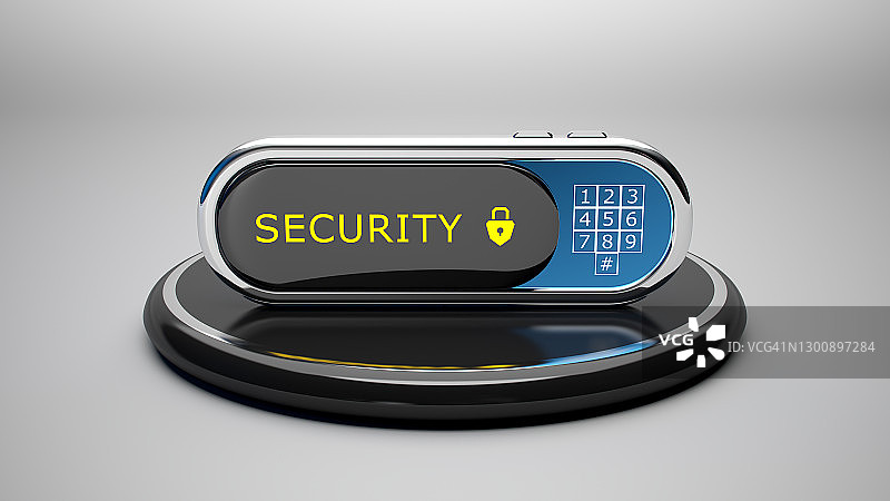 数字安全密钥概念图片素材