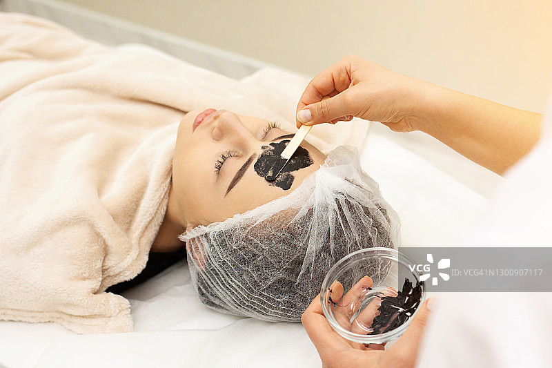 清洁面膜图片素材