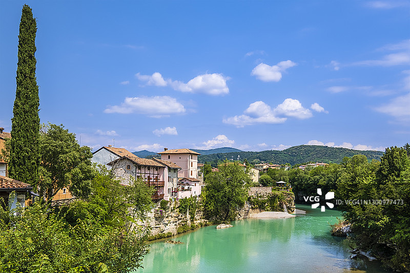 意大利弗留利-威尼斯朱利亚大区奇维达莱图片素材