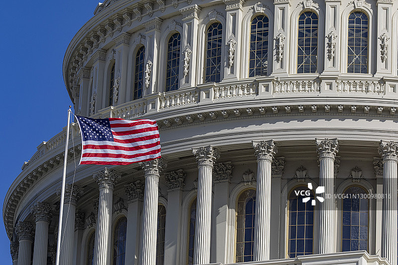 美国国会大厦图片素材