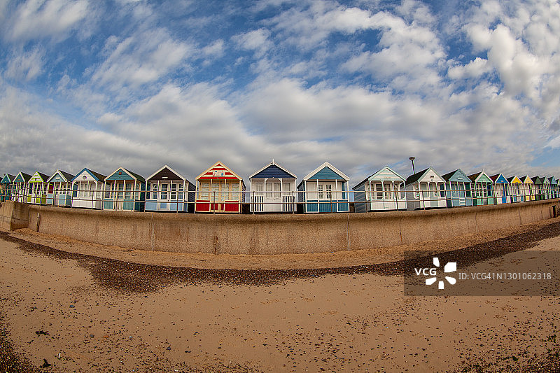 索斯沃尔德海滩小屋图片素材