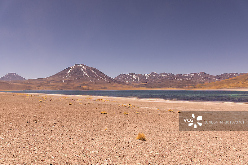 米斯坎蒂泻湖，阿塔卡马沙漠，智利图片素材