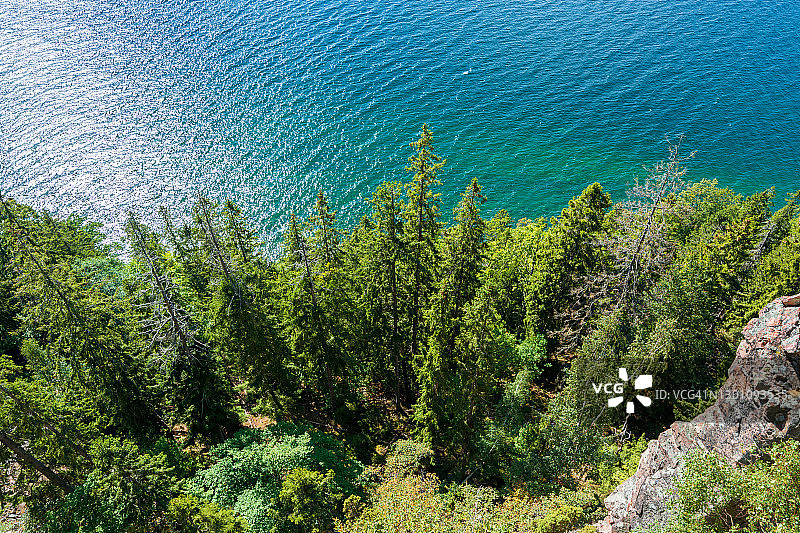 瑞典海岸线图片素材