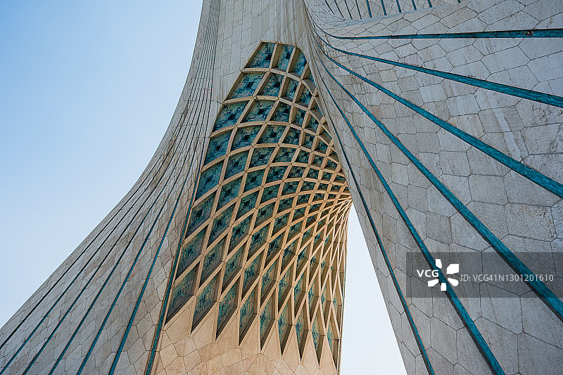 伊朗德黑兰阿扎迪塔建筑图片素材