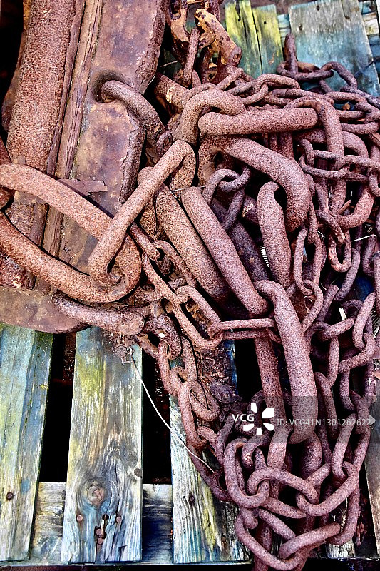 链条：托盘调色板图片素材