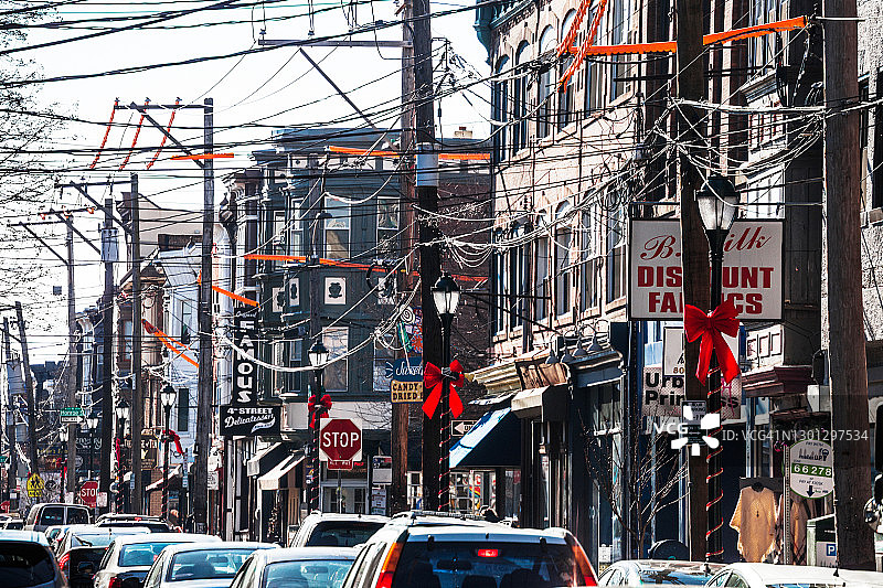 费城南街交通图片素材