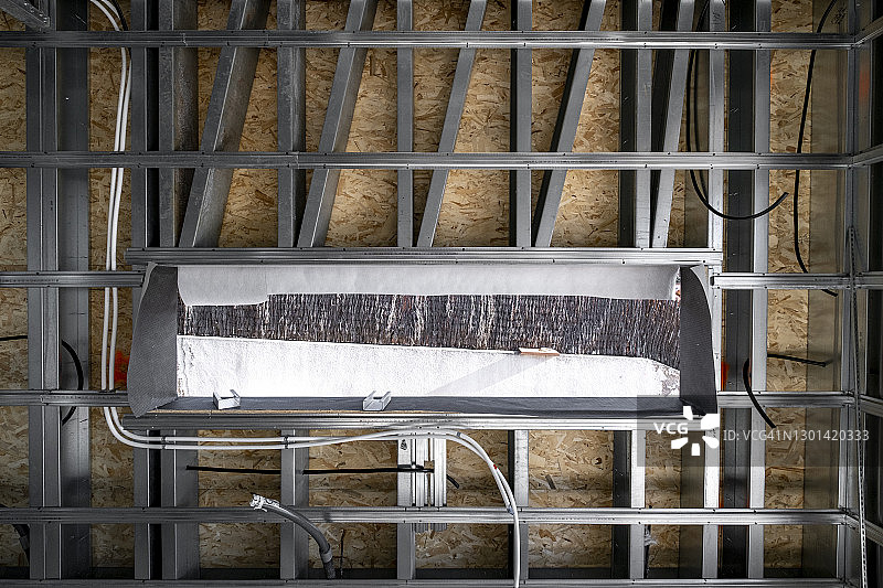 建造中的房屋细节图片素材