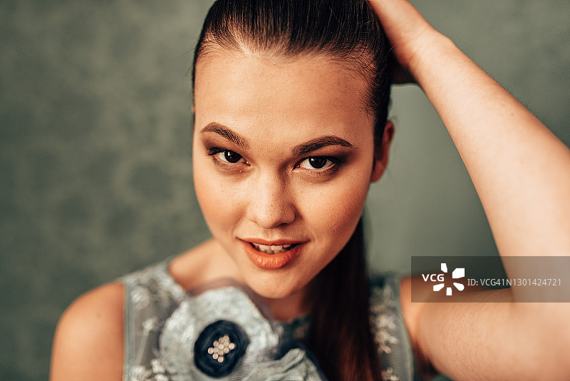 时尚女人肖像图片素材