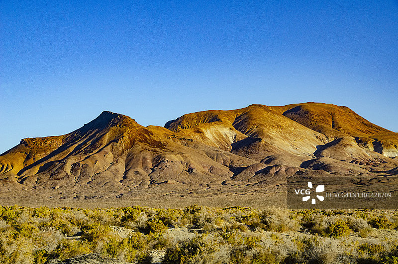 内华达州黑石沙漠景色图片素材