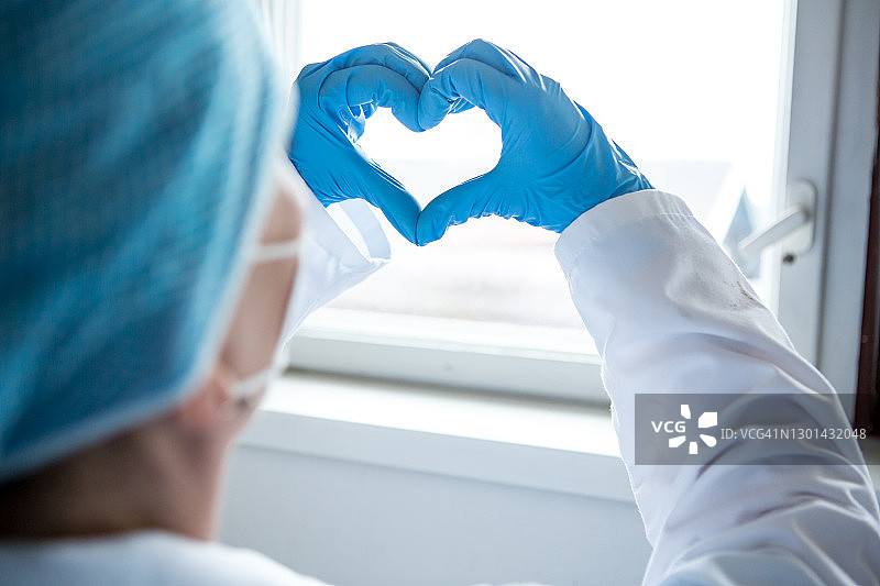 医生的肖像。图片素材