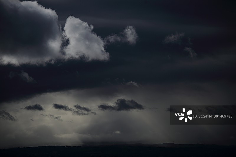 多云的天空图片素材