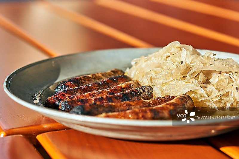 德式烤香肠图片素材