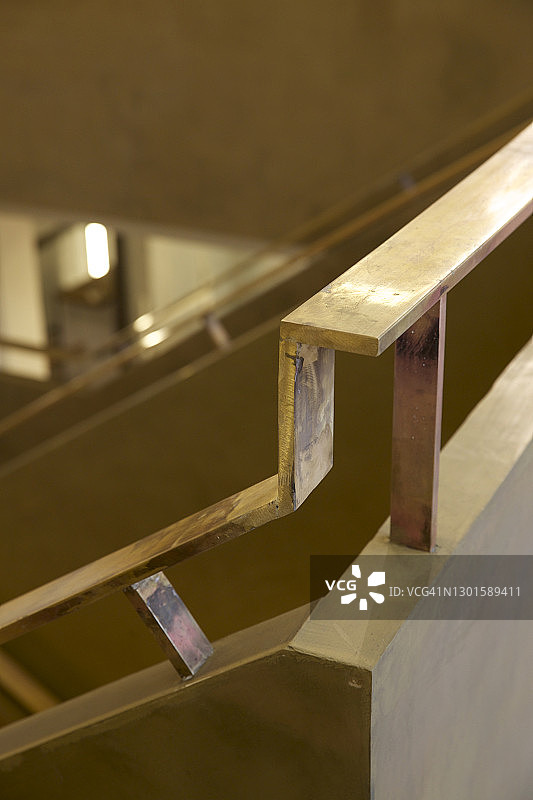 镀银楼梯扶手图片素材