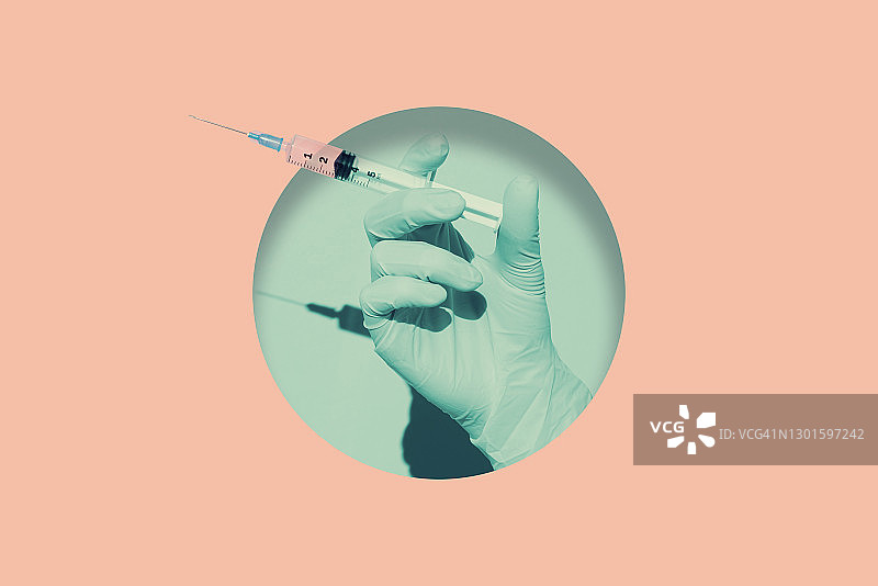 冠状病毒疫苗图片素材