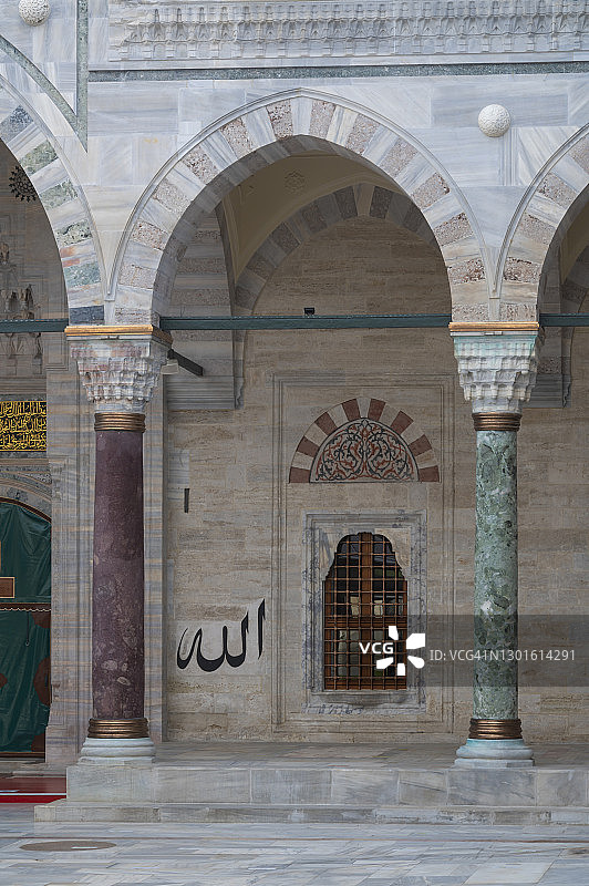 巴耶济德清真寺，巴耶济德广场，伊斯坦布尔图片素材