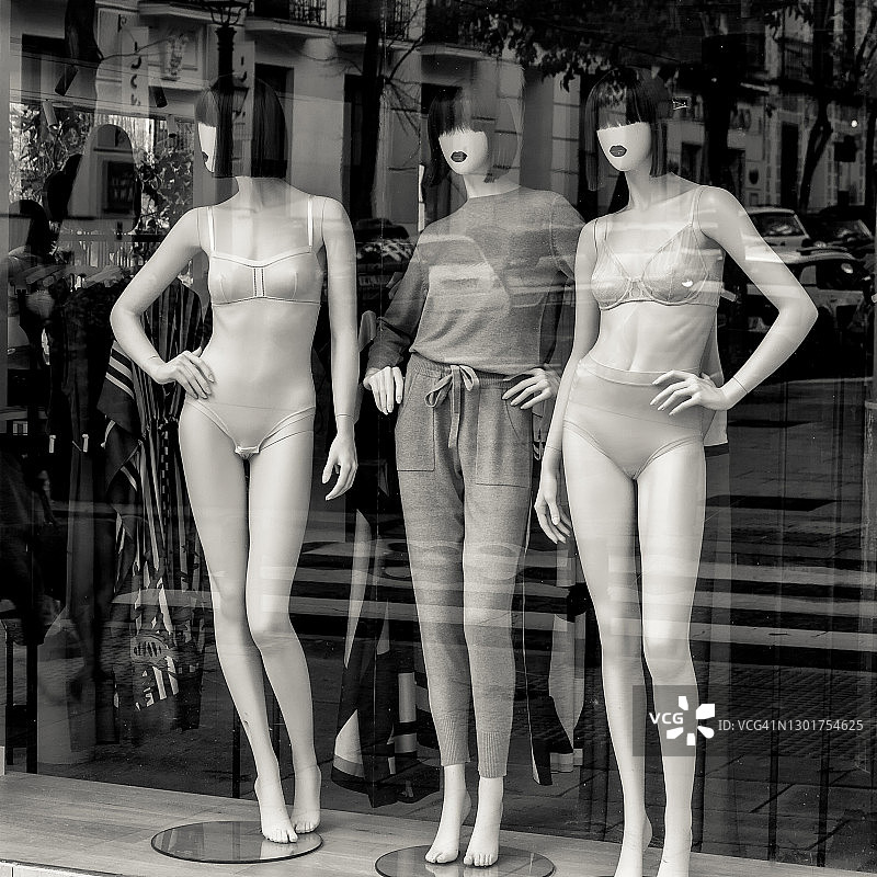 内衣和床上用品模特图片素材