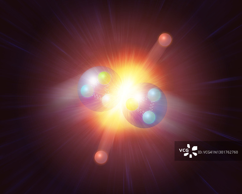 希格斯玻色子插图图片素材